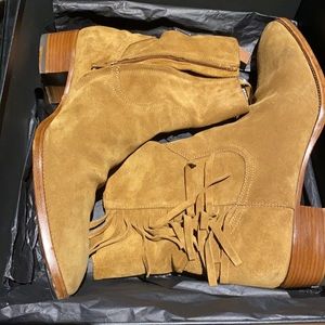 Saint Laurent Fringed Hedi Boot
